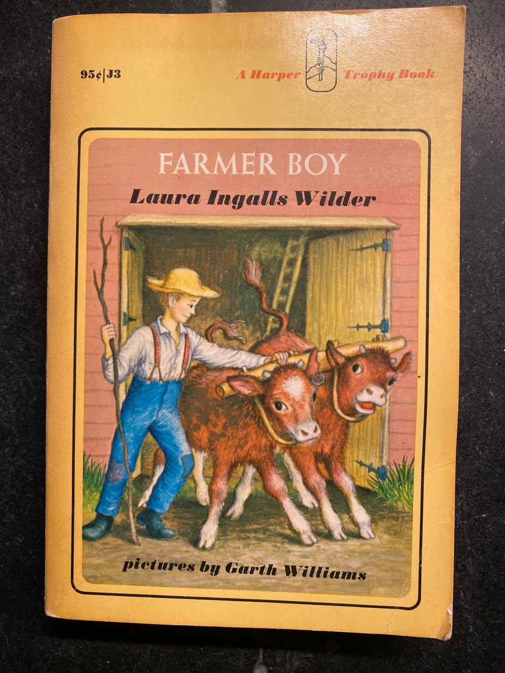 Farmer Boy by Laura Ingalls Wilder, written in&nbsp;1933.