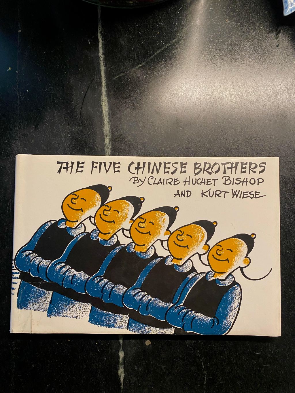 The book cover of "The Five Chinese Brothers"