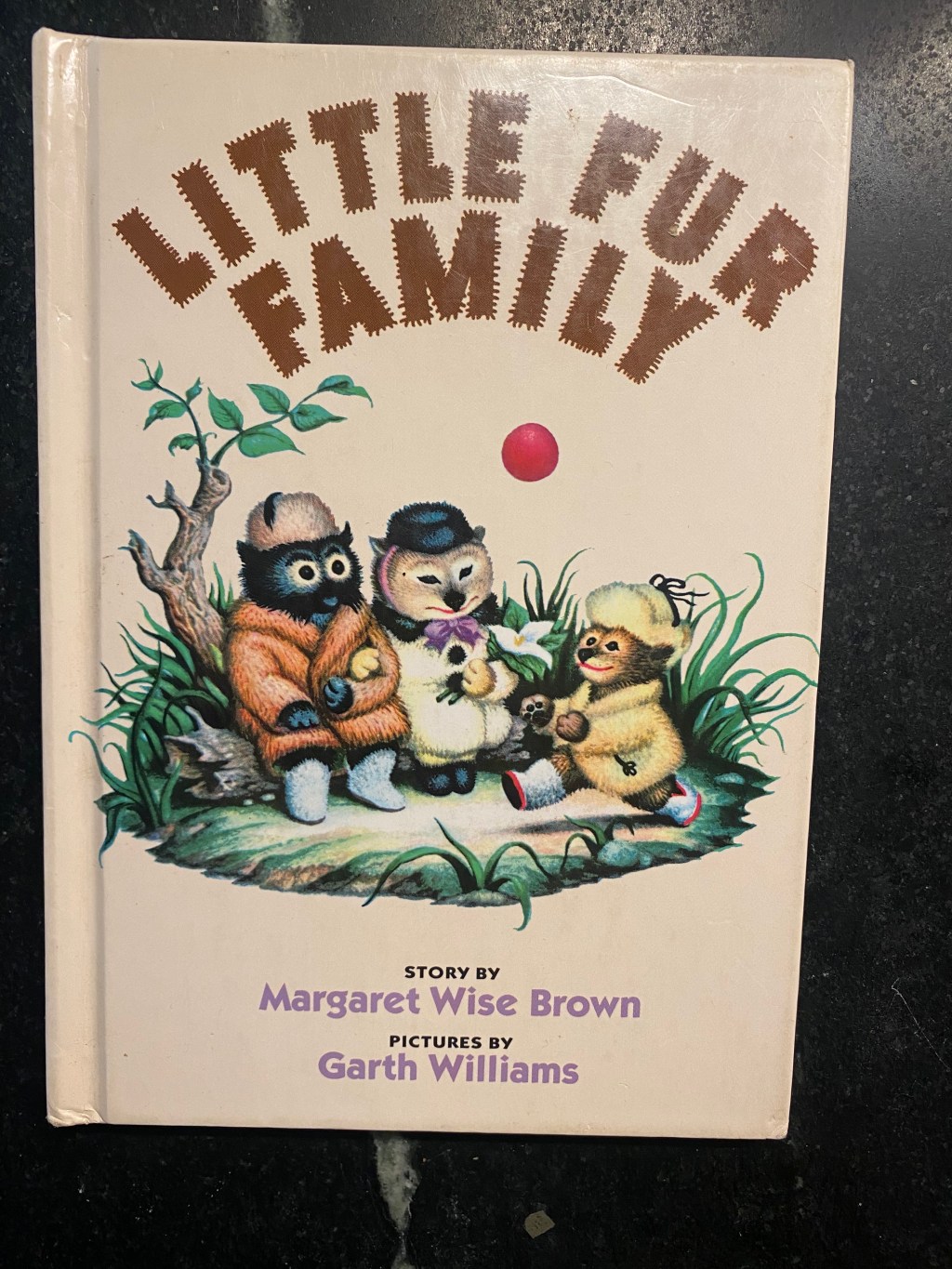 Little Fur Family, by Margaret Wise Brown, Pictures by Garth Williams.  Written in&nbsp;1946.