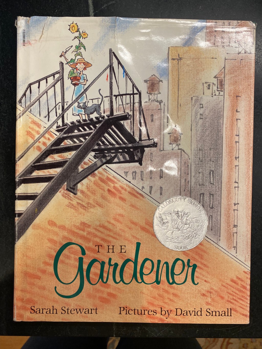 The Gardener, by Sarah Stewart, Pictures by David Small. Written in 1997.